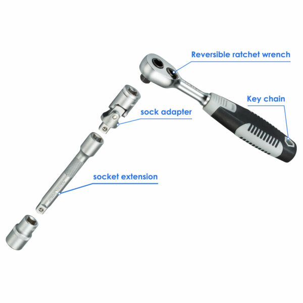 套筒起子拆解圖